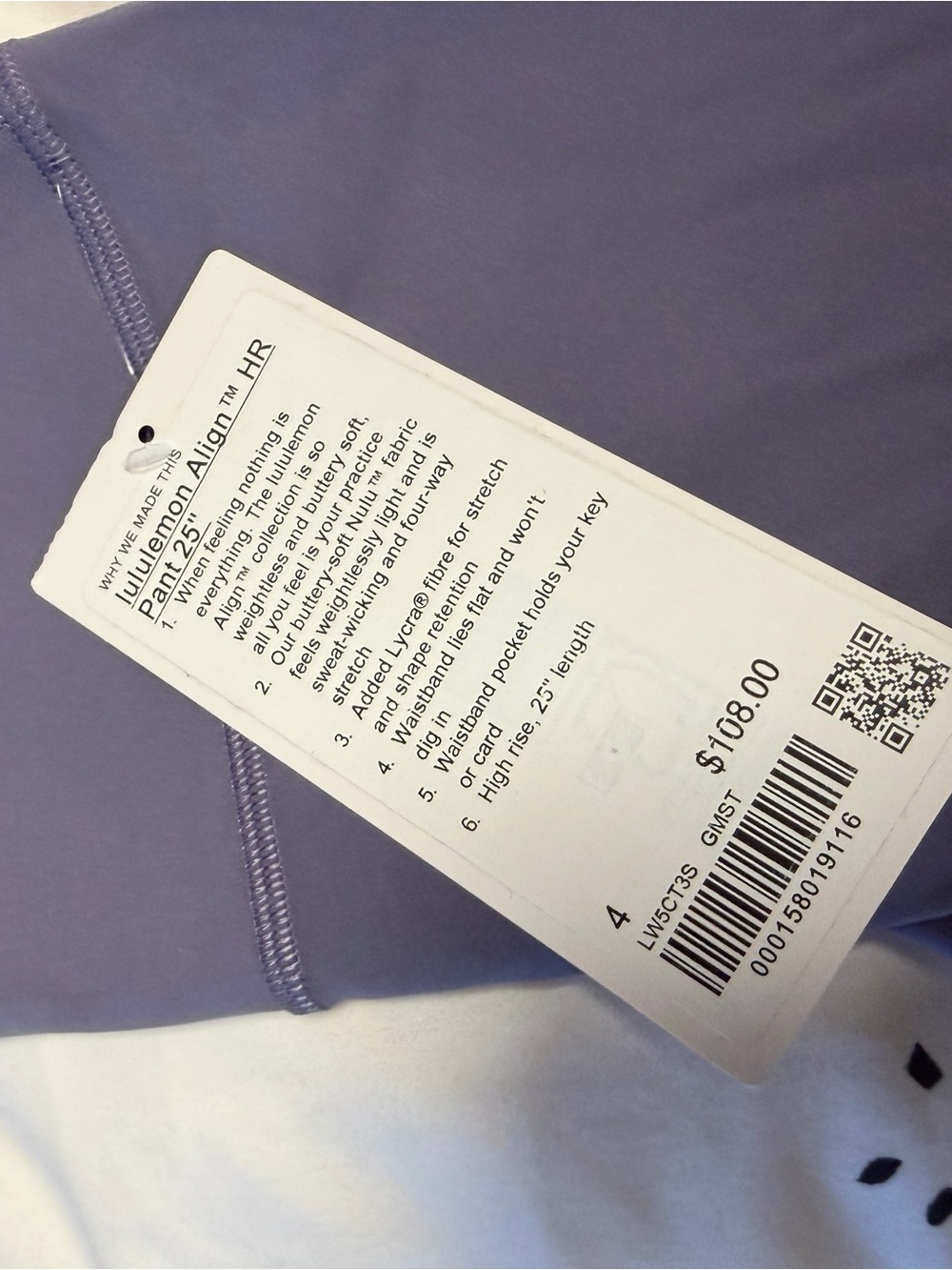 lululemon athletica Purple Leggings